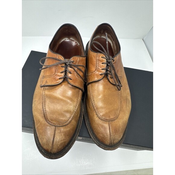 Allen Edmonds Bradley Split Toe Leather Mens 9D Derby Dress Shoes Made In USA Allen Edmonds Bradley Split Toe Dress Shoes sz 9 D color  main image 3